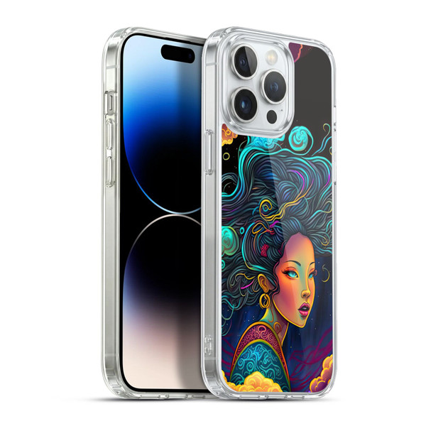 Wumples Cosmic Arts Cloud Goddess Soft Gel Case for Apple iPhone 13 Pro Max & MagSafe