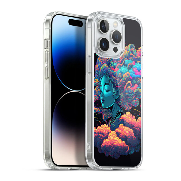 Wumples Cosmic Arts Cloud Goddess Aphrodite Soft Gel Case for Apple iPhone 13 Pro Max & MagSafe