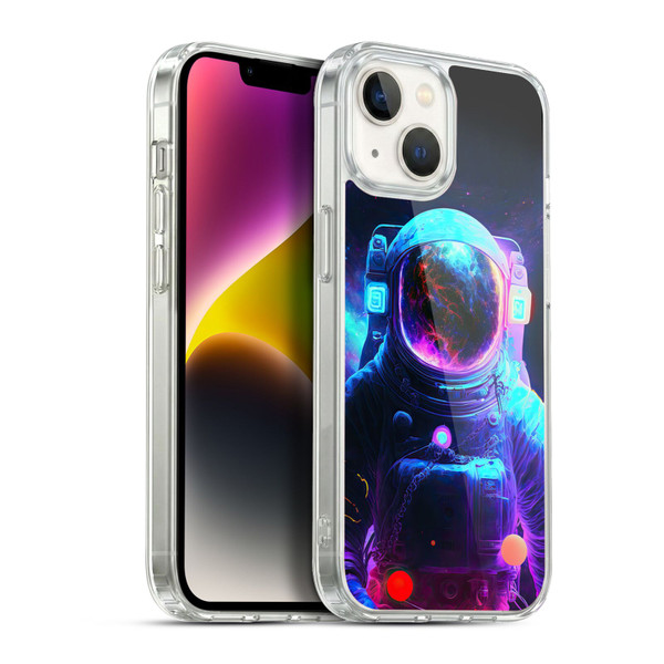 Wumples Cosmic Arts Astronaut Soft Gel Case for Apple iPhone 14