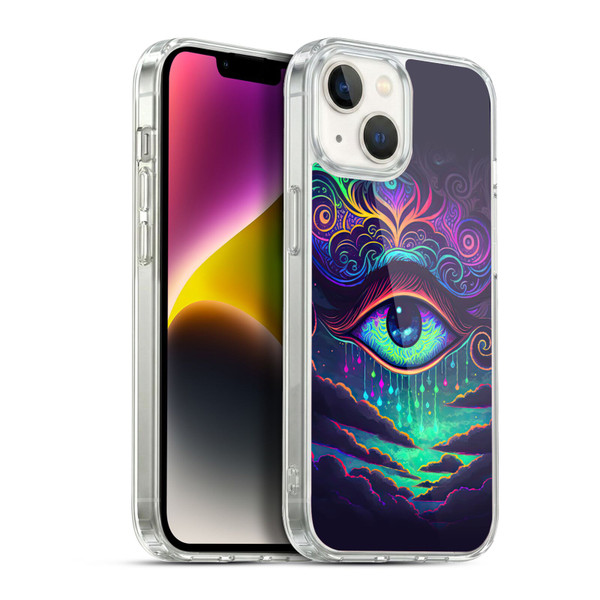 Wumples Cosmic Arts Eye Soft Gel Case for Apple iPhone 14