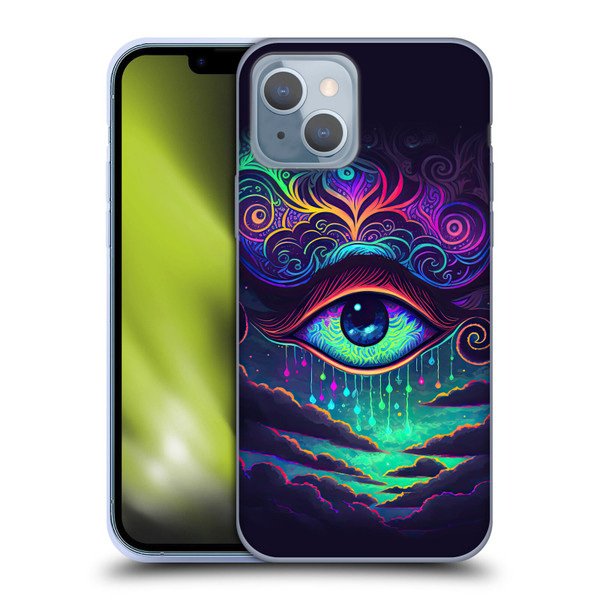 Wumples Cosmic Arts Eye Soft Gel Case for Apple iPhone 14