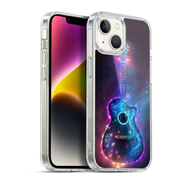 Wumples Cosmic Arts Guitar Soft Gel Case for Apple iPhone 14