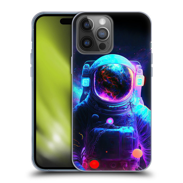 Wumples Cosmic Arts Astronaut Soft Gel Case for Apple iPhone 14 Pro Max