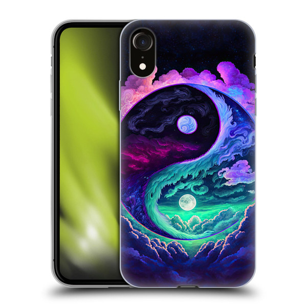 Wumples Cosmic Arts Clouded Yin Yang Soft Gel Case for Apple iPhone XR