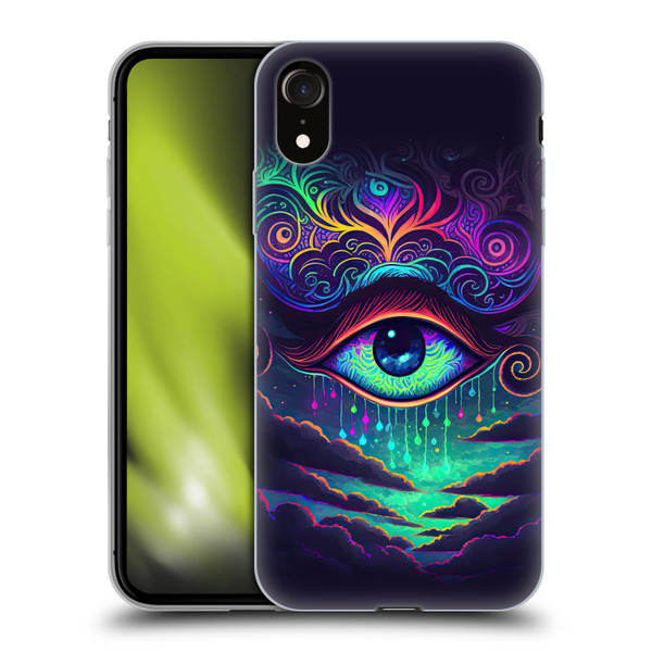 Wumples Cosmic Arts Eye Soft Gel Case for Apple iPhone XR