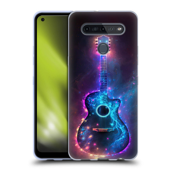 Wumples Cosmic Arts Guitar Soft Gel Case for LG K51S