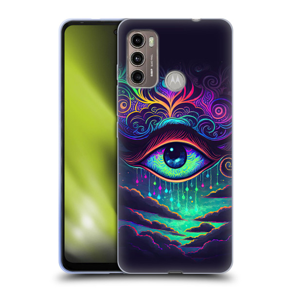 Wumples Cosmic Arts Eye Soft Gel Case for Motorola Moto G60 / Moto G40 Fusion