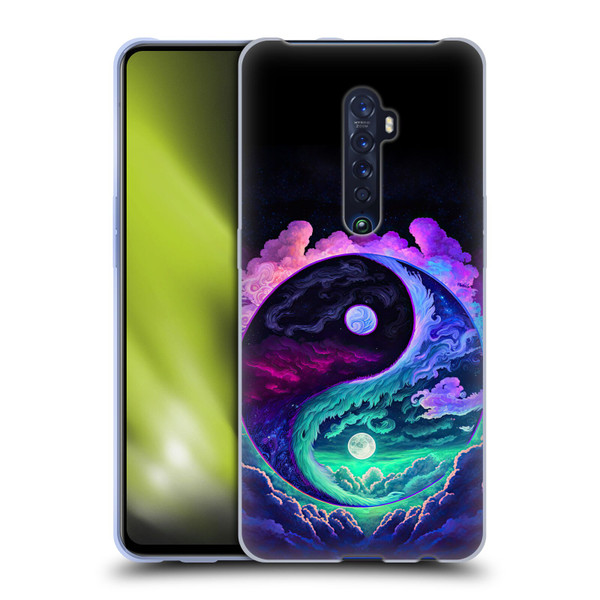 Wumples Cosmic Arts Clouded Yin Yang Soft Gel Case for OPPO Reno 2