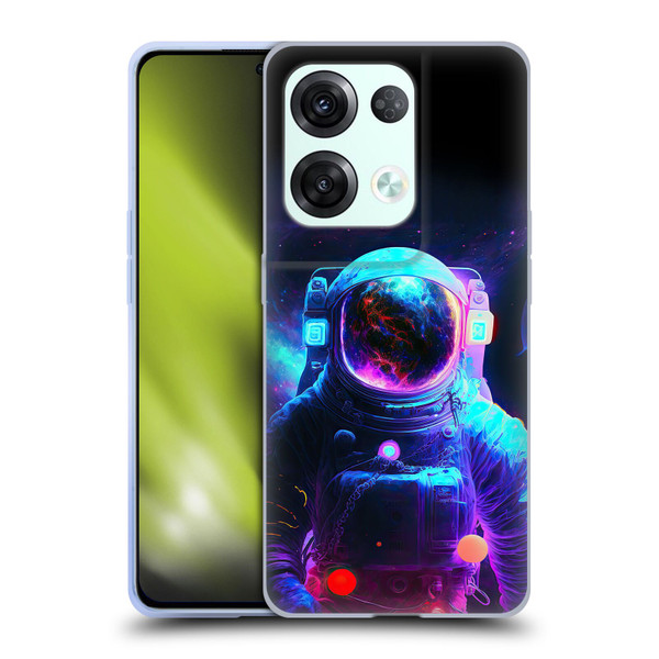 Wumples Cosmic Arts Astronaut Soft Gel Case for OPPO Reno8 Pro