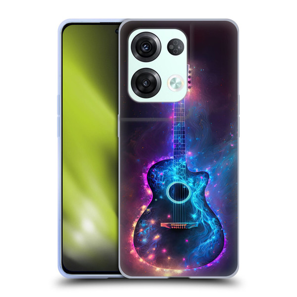 Wumples Cosmic Arts Guitar Soft Gel Case for OPPO Reno8 Pro