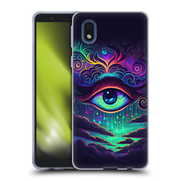 Wumples Cosmic Arts Eye Soft Gel Case for Samsung Galaxy A01 Core (2020)