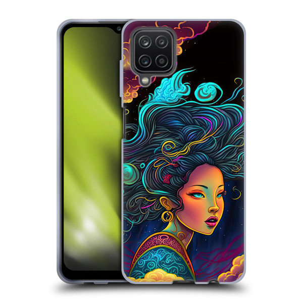 Wumples Cosmic Arts Cloud Goddess Soft Gel Case for Samsung Galaxy A12 (2020)