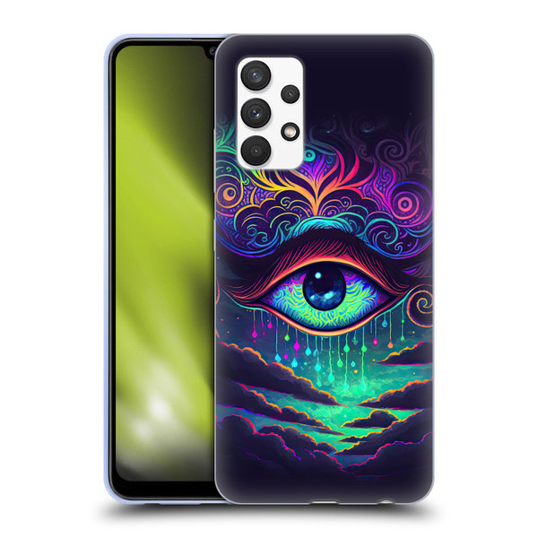 Wumples Cosmic Arts Eye Soft Gel Case for Samsung Galaxy A32 (2021)