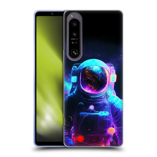 Wumples Cosmic Arts Astronaut Soft Gel Case for Sony Xperia 1 IV