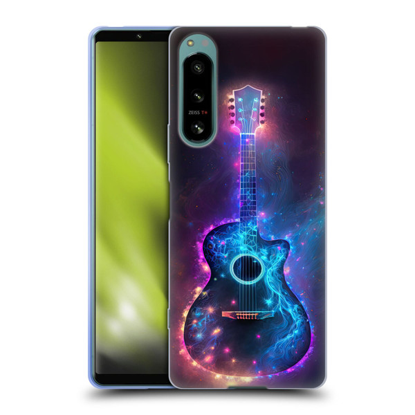 Wumples Cosmic Arts Guitar Soft Gel Case for Sony Xperia 5 IV