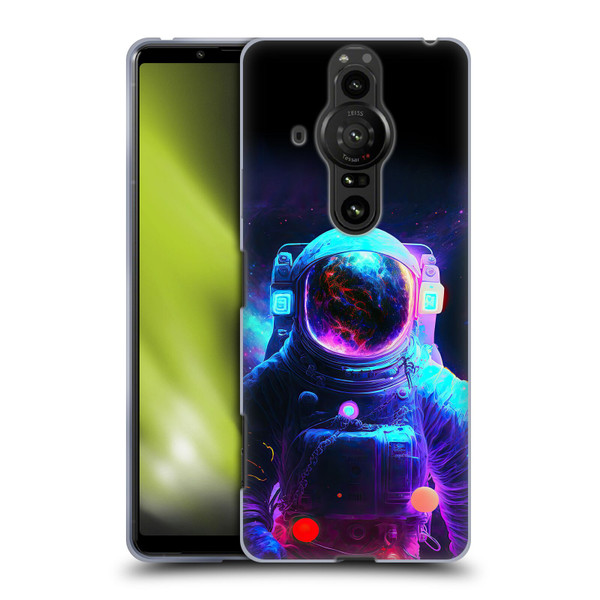 Wumples Cosmic Arts Astronaut Soft Gel Case for Sony Xperia Pro-I