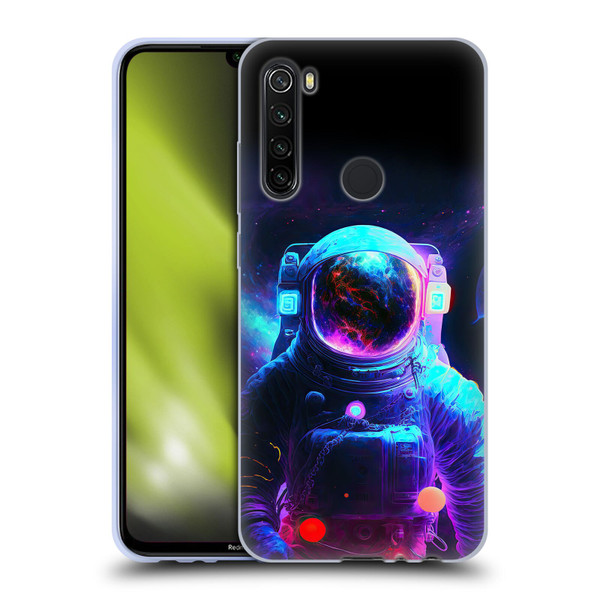 Wumples Cosmic Arts Astronaut Soft Gel Case for Xiaomi Redmi Note 8T
