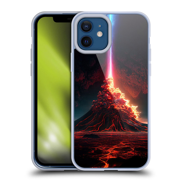 Wumples Cosmic Universe Int Eruption Soft Gel Case for Apple iPhone 12 / iPhone 12 Pro