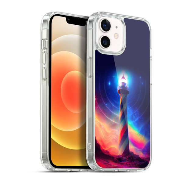 Wumples Cosmic Universe Lighthouse Soft Gel Case for Apple iPhone 12 / iPhone 12 Pro & MagSafe