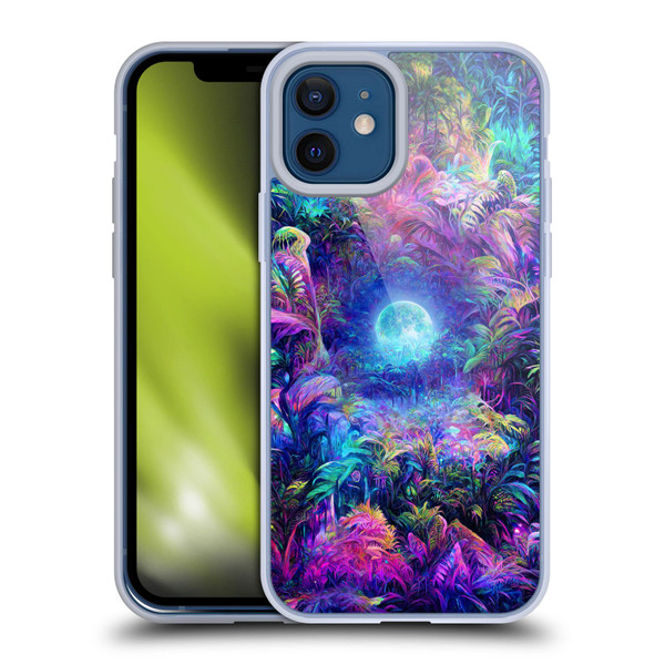 Wumples Cosmic Universe Jungle Moonrise Soft Gel Case for Apple iPhone 12 / iPhone 12 Pro