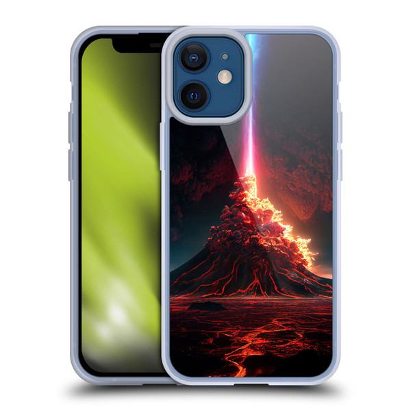 Wumples Cosmic Universe Int Eruption Soft Gel Case for Apple iPhone 12 Mini