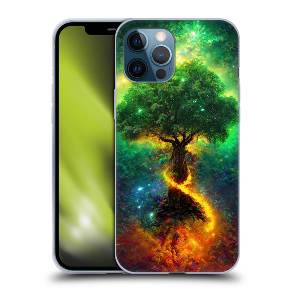 Wumples Cosmic Universe Yggdrasil, Norse Tree Of Life Soft Gel Case for Apple iPhone 12 Pro Max