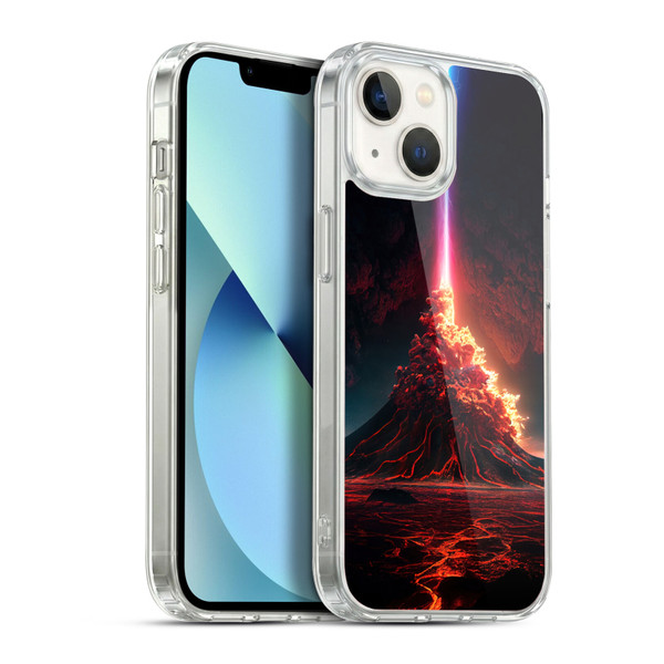 Wumples Cosmic Universe Int Eruption Soft Gel Case for Apple iPhone 13