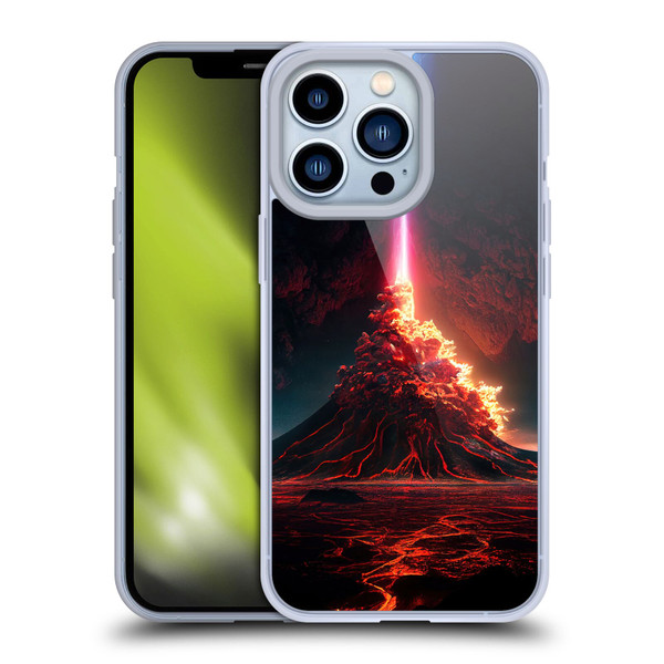 Wumples Cosmic Universe Int Eruption Soft Gel Case for Apple iPhone 13 Pro