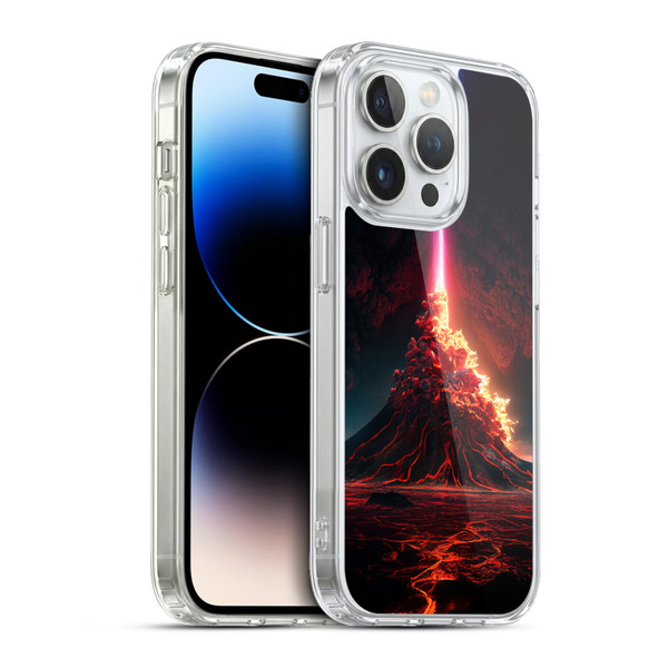 Wumples Cosmic Universe Int Eruption Soft Gel Case for Apple iPhone 13 Pro & MagSafe