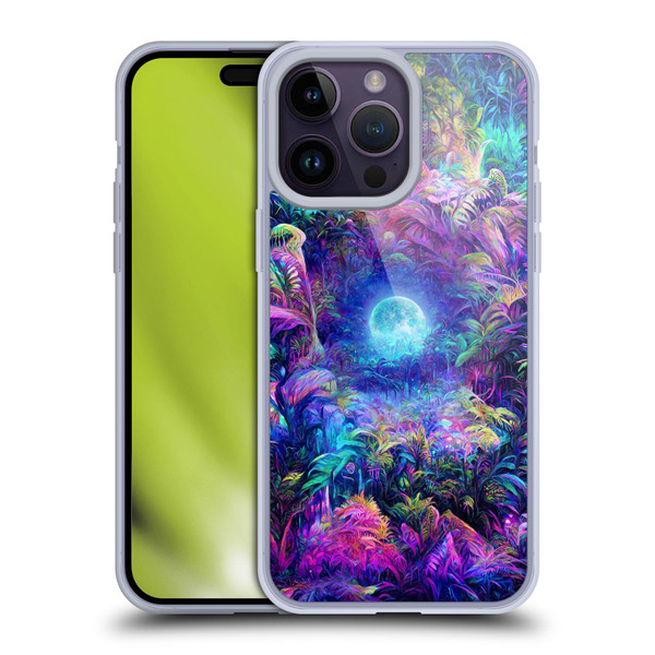 Wumples Cosmic Universe Jungle Moonrise Soft Gel Case for Apple iPhone 14 Pro Max