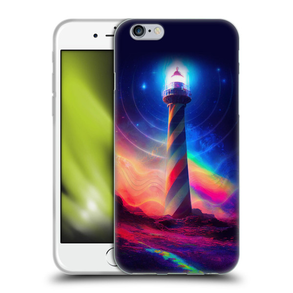 Wumples Cosmic Universe Lighthouse Soft Gel Case for Apple iPhone 6 / iPhone 6s