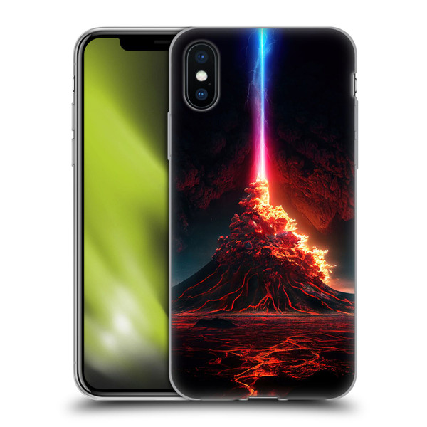 Wumples Cosmic Universe Int Eruption Soft Gel Case for Apple iPhone X / iPhone XS