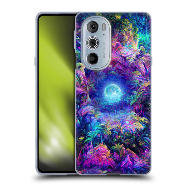 Wumples Cosmic Universe Jungle Moonrise Soft Gel Case for Motorola Edge X30