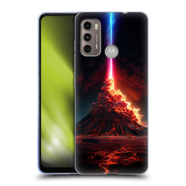 Wumples Cosmic Universe Int Eruption Soft Gel Case for Motorola Moto G60 / Moto G40 Fusion