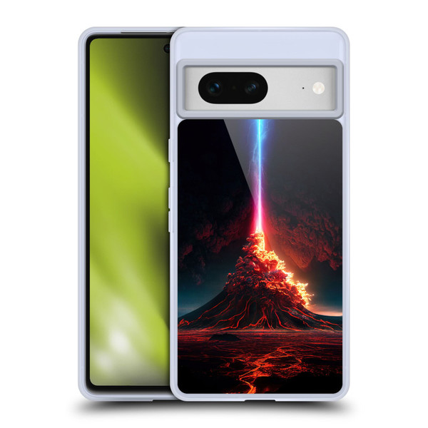 Wumples Cosmic Universe Int Eruption Soft Gel Case for Google Pixel 7