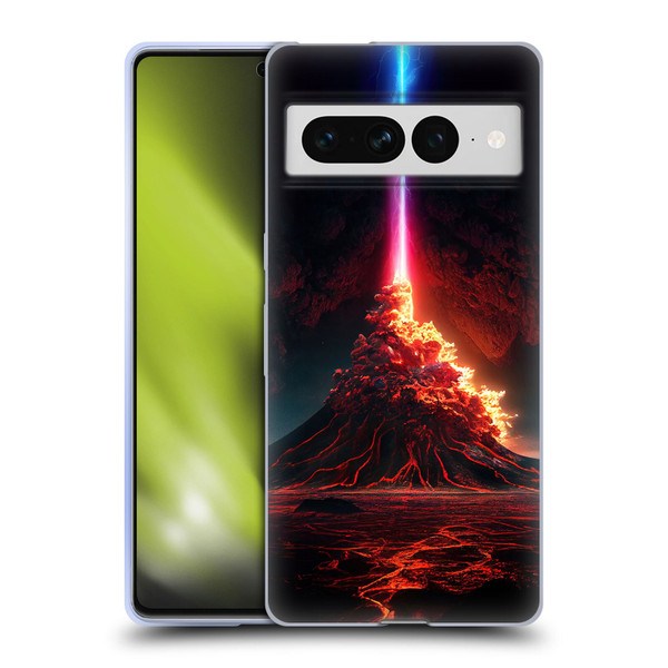 Wumples Cosmic Universe Int Eruption Soft Gel Case for Google Pixel 7 Pro