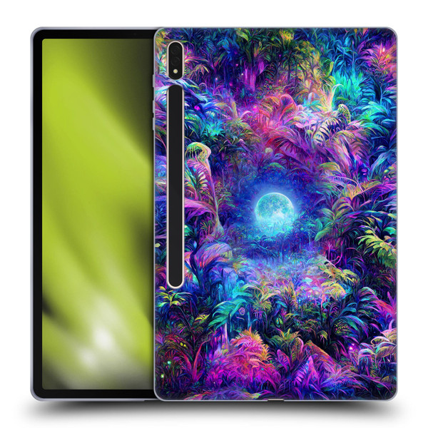 Wumples Cosmic Universe Jungle Moonrise Soft Gel Case for Samsung Galaxy Tab S8 Plus