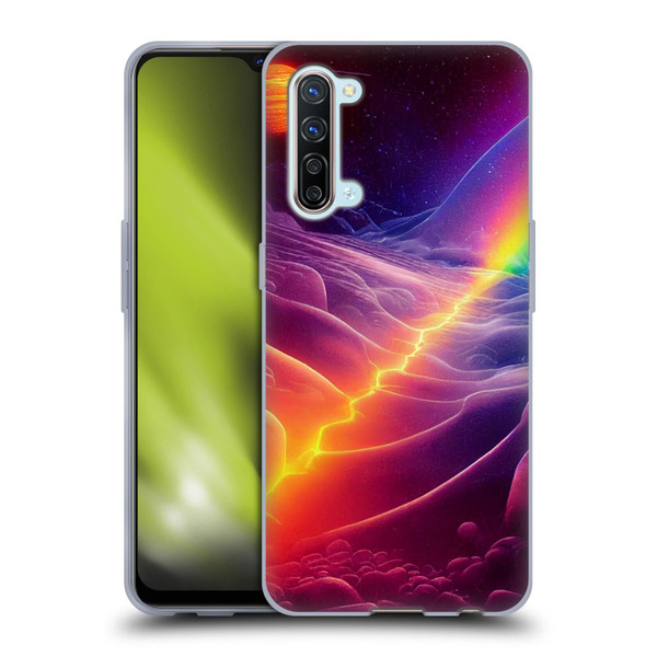 Wumples Cosmic Universe A Chasm On A Distant Moon Soft Gel Case for OPPO Find X2 Lite 5G