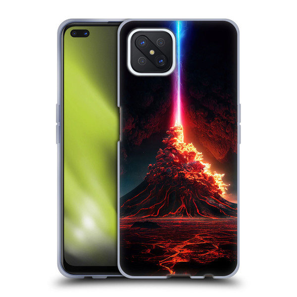 Wumples Cosmic Universe Int Eruption Soft Gel Case for OPPO Reno4 Z 5G