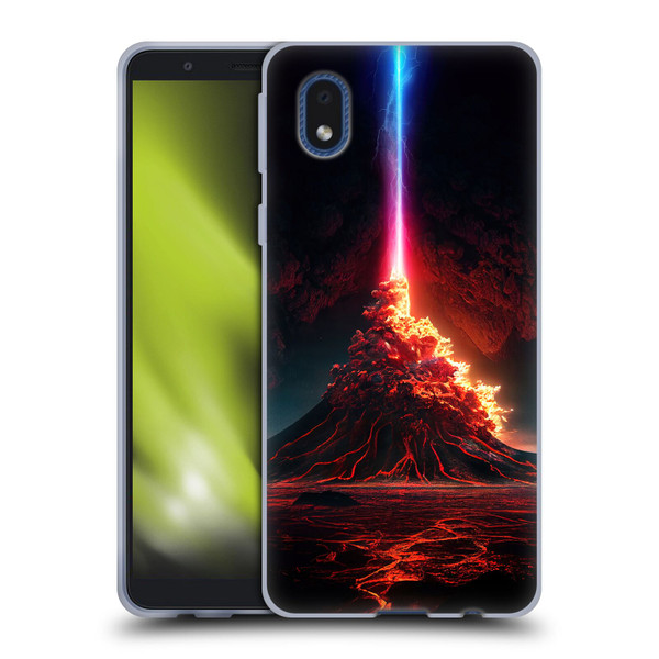 Wumples Cosmic Universe Int Eruption Soft Gel Case for Samsung Galaxy A01 Core (2020)