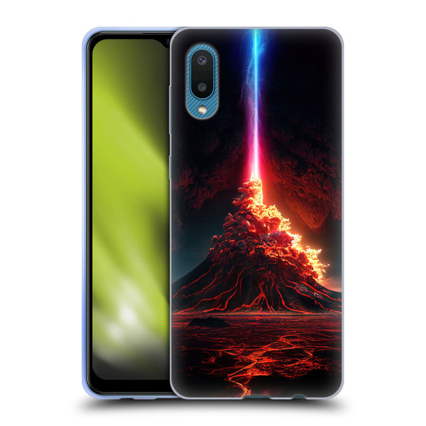 Wumples Cosmic Universe Int Eruption Soft Gel Case for Samsung Galaxy A02/M02 (2021)