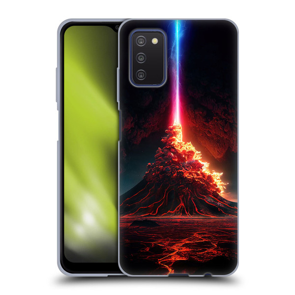 Wumples Cosmic Universe Int Eruption Soft Gel Case for Samsung Galaxy A03s (2021)