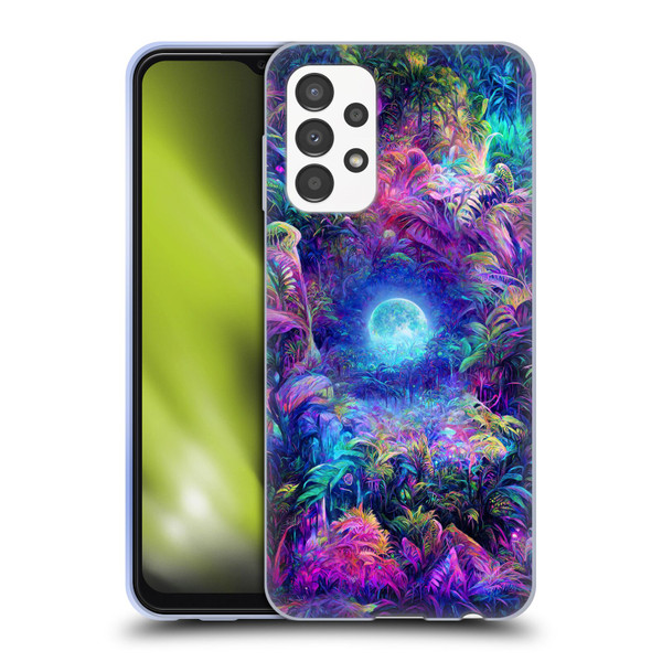 Wumples Cosmic Universe Jungle Moonrise Soft Gel Case for Samsung Galaxy A13 (2022)