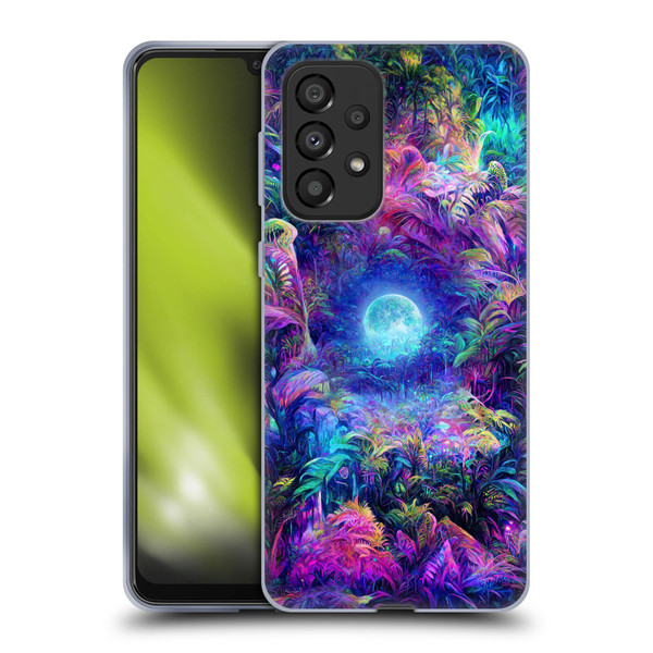 Wumples Cosmic Universe Jungle Moonrise Soft Gel Case for Samsung Galaxy A33 5G (2022)