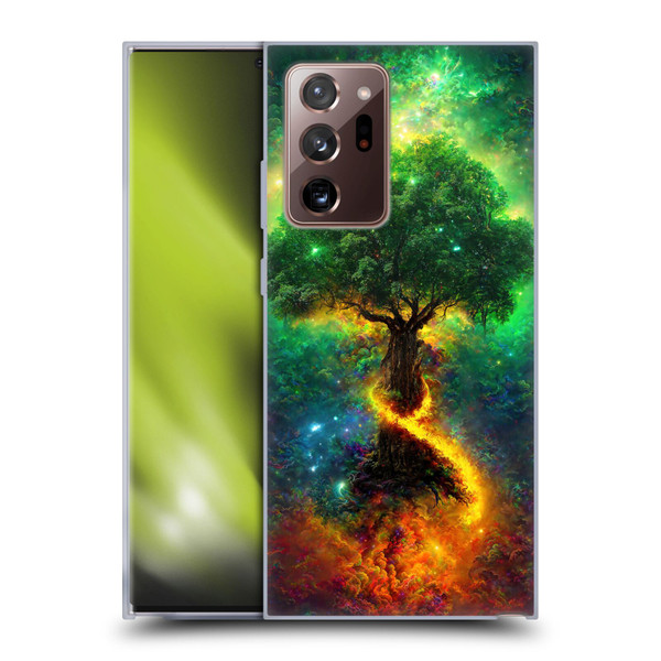 Wumples Cosmic Universe Yggdrasil, Norse Tree Of Life Soft Gel Case for Samsung Galaxy Note20 Ultra / 5G