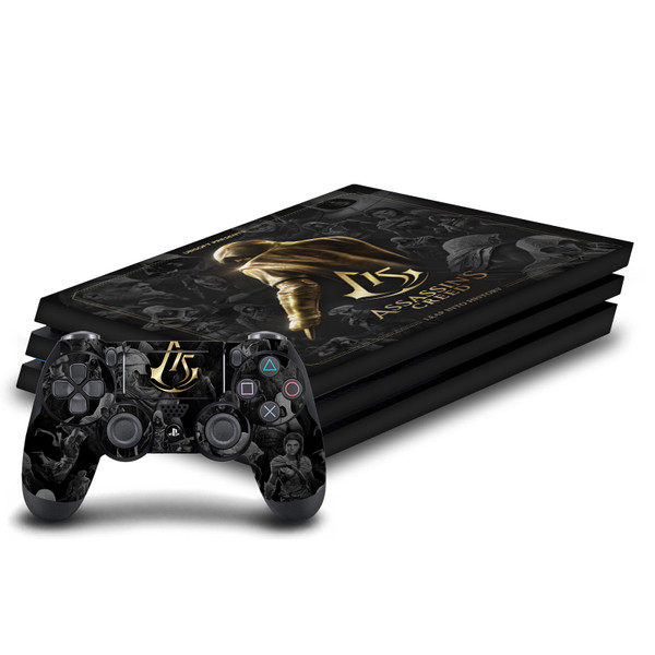Assassin's Creed 15th Anniversary Graphics Key Art Vinyl Sticker Skin Decal Cover for Sony PS4 Pro Bundle