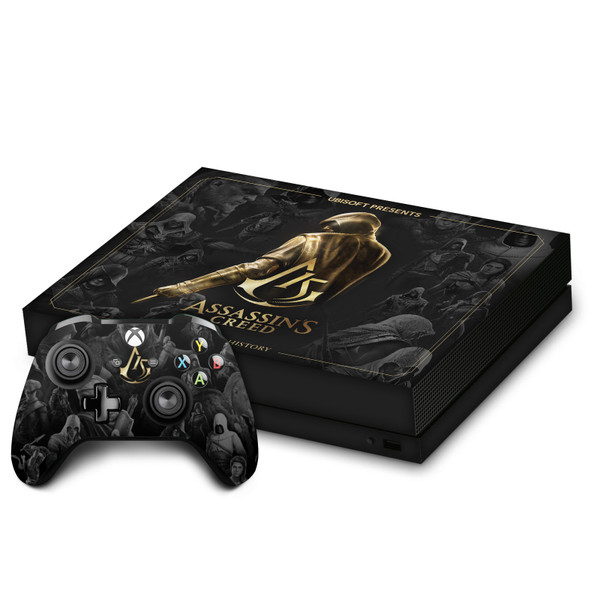 Assassin's Creed 15th Anniversary Graphics Key Art Vinyl Sticker Skin Decal Cover for Microsoft Xbox One X Bundle
