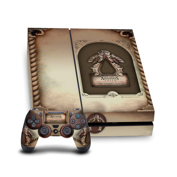 Assassin's Creed II Graphics Belt Crest Vinyl Sticker Skin Decal Cover for Sony PS4 Console & Controller