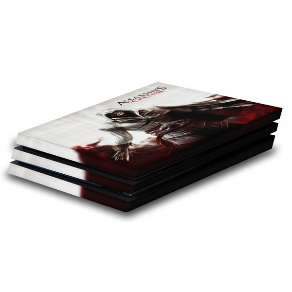 Assassin's Creed II Graphics Cover Art Vinyl Sticker Skin Decal Cover for Sony PS4 Pro Console