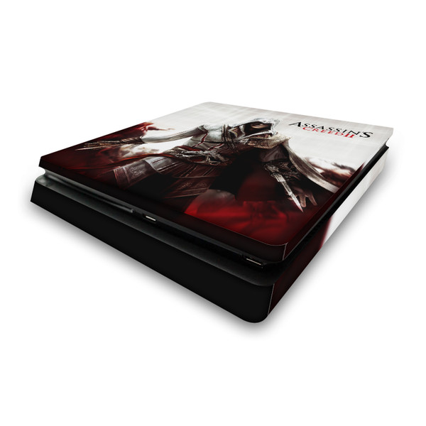Assassin's Creed II Graphics Cover Art Vinyl Sticker Skin Decal Cover for Sony PS4 Slim Console
